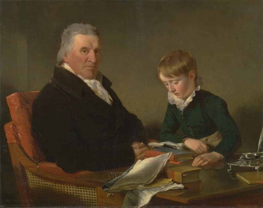 弗朗西斯·诺埃尔·克拉克·芒迪和他的孙子威廉·芒迪