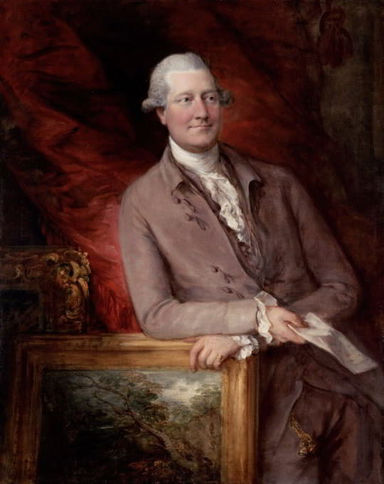 詹姆斯·克里斯蒂肖像（1730-1803）