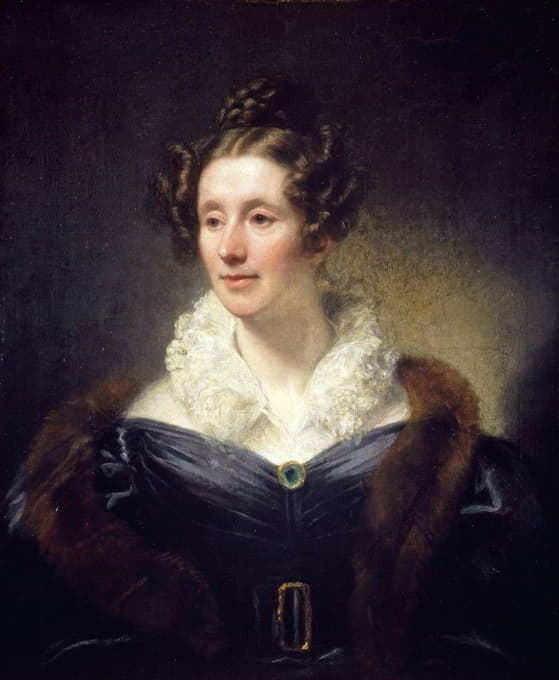 Thomas Phillips - Mary Fairfax, Mrs William Somerville, 1780 – 1872. Writer on science