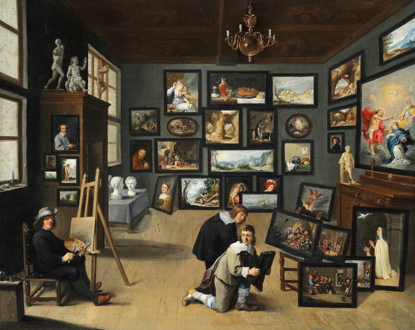 Thomas van Opshoven - An Artist in his Gallery