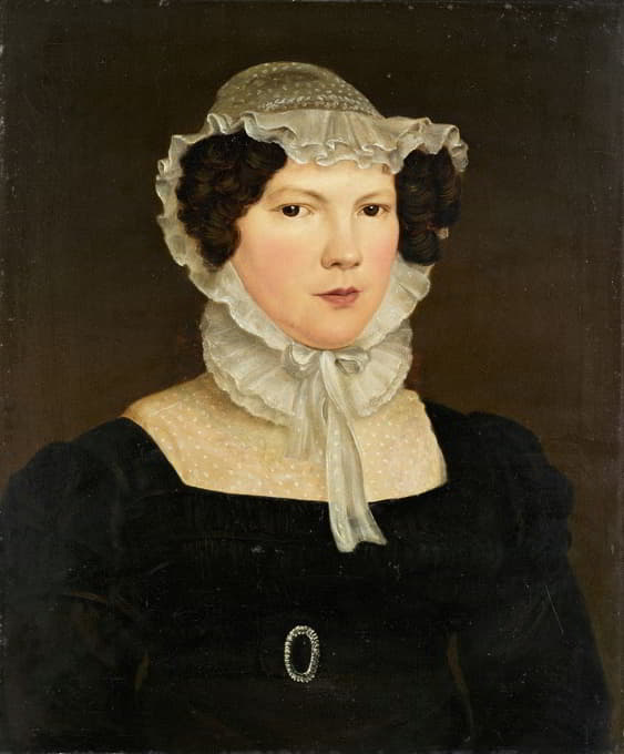 艺术家的嫂子罗西娜·米维尔·克鲁格的肖像