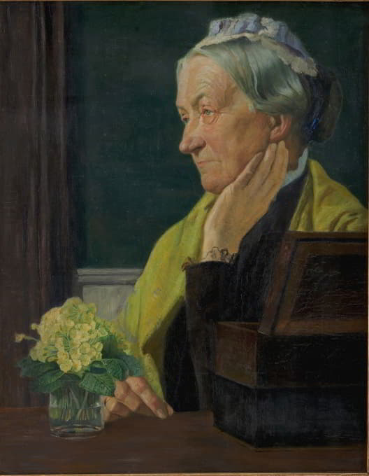 Johan Rohde - Ane Marie Rohde, f. Schmidt, kunstnerens moder