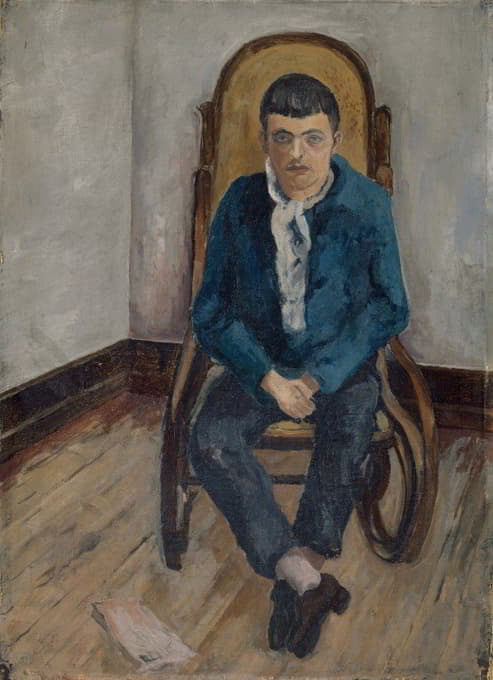 画家沃尔特·库尔特·维姆肯的肖像