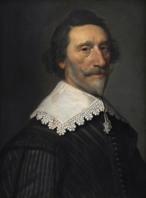 Michiel Jansz. Van Mierevelt - The Dutch Poet and Historian Pieter Cornelisz Hooft (1581-1647)