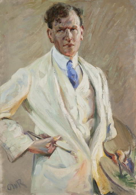 Ottilie Wilhelmine Roederstein - Portrait of the Painter Jakob Nussbaum