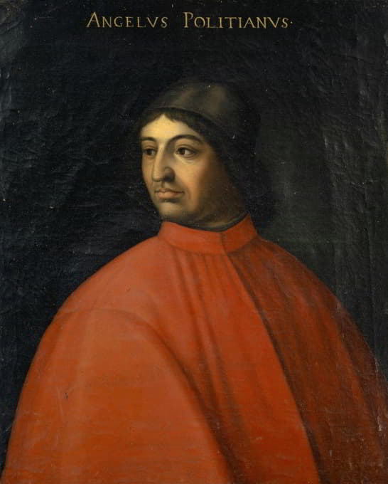 Anonymous - Portrait of Angelo Poliziano