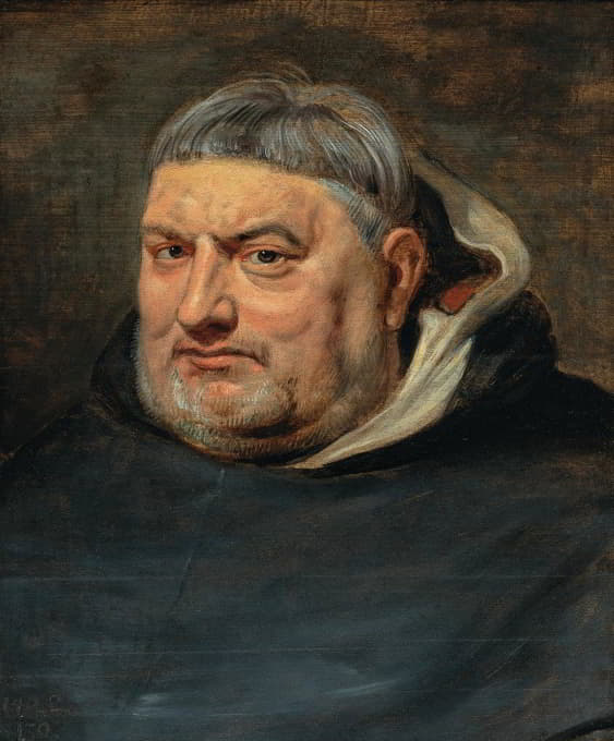 Workshop of Peter Paul Rubens - Portrait Of A Dominican Friar