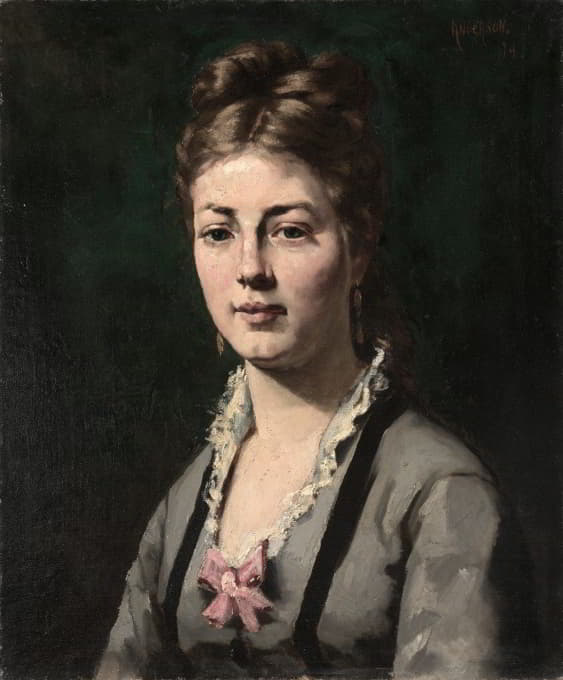 Abraham Archibald Anderson - Portrait of a Woman