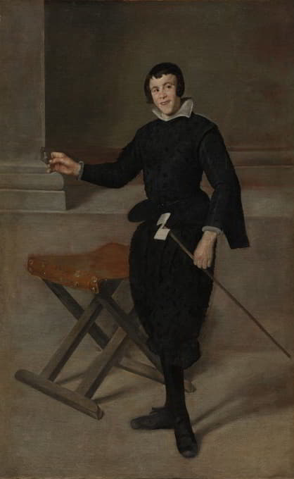 Diego Velázquez - Portrait of the Jester Calabazas