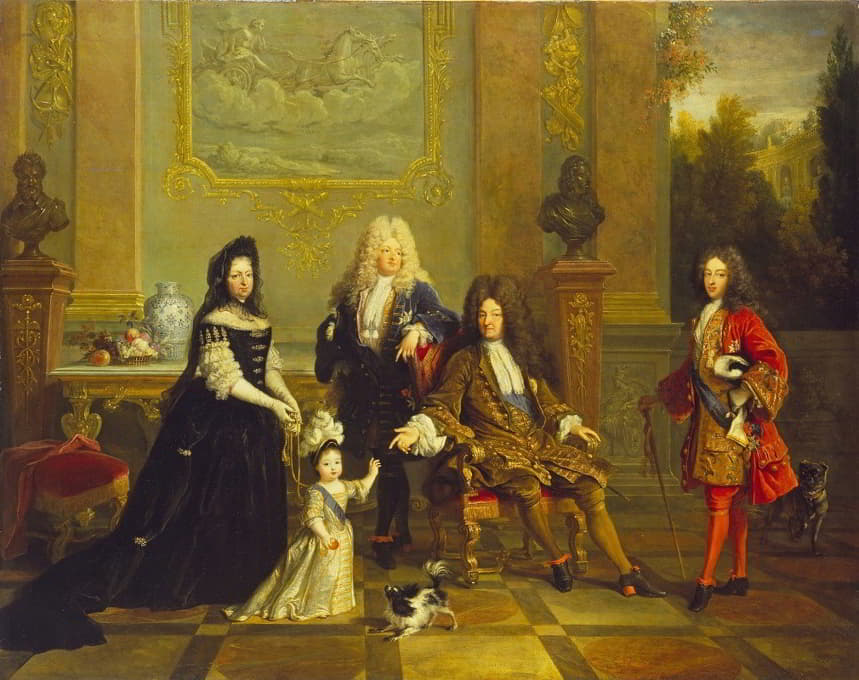 德文塔多尔夫人与路易十四及其继承人