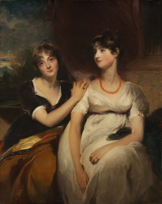 夏洛特和莎拉·卡特雷特·哈代的肖像