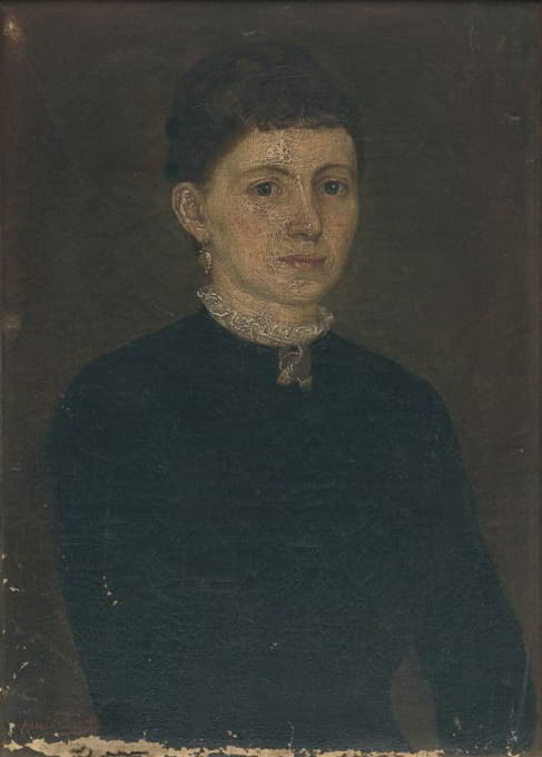 Jozef Hanula - Portrait of a woman