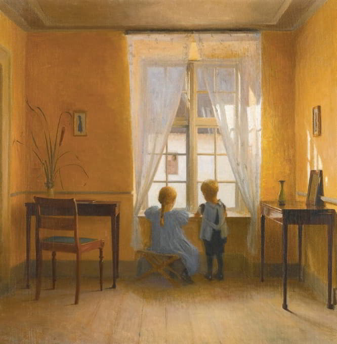 Peter Ilsted - At The Window