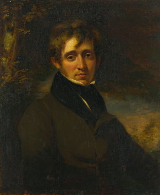 一个人的肖像，据说是诗人托马斯·摩尔