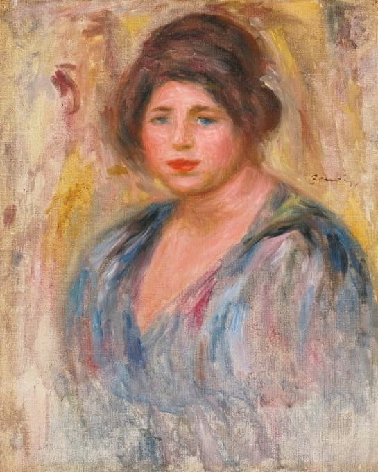 Pierre-Auguste Renoir - Portrait De Femme (Gabrielle Renard)