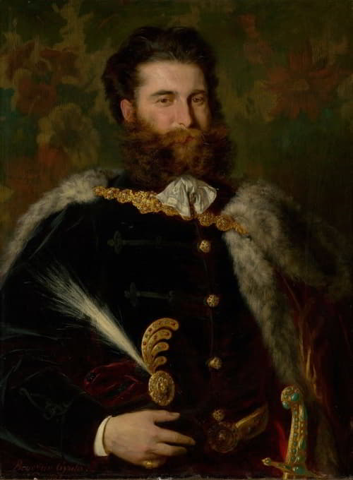 Gyula Benczúr - Portrait of Albert Ujházy