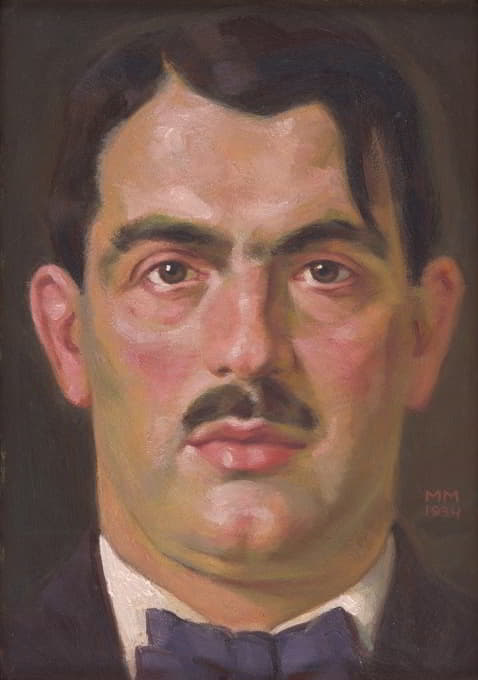 Milan Thomka Mitrovský - Portrait of E. B. Lukáč