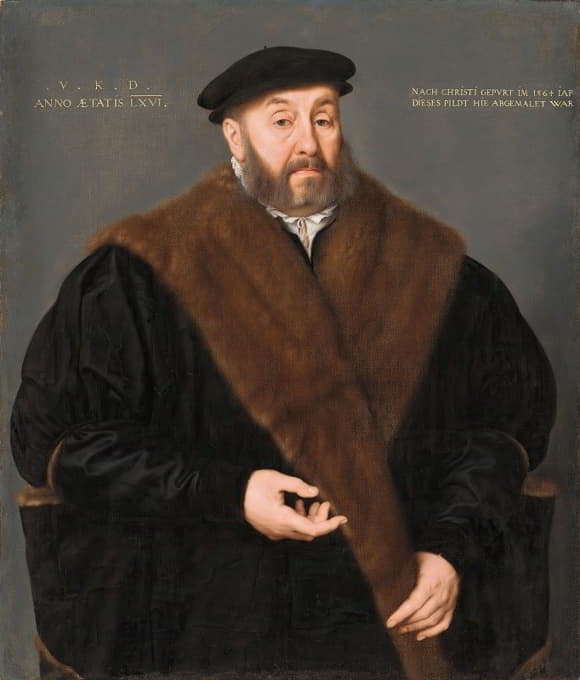 瓦伦丁·克茨勒肖像（1499-1564）