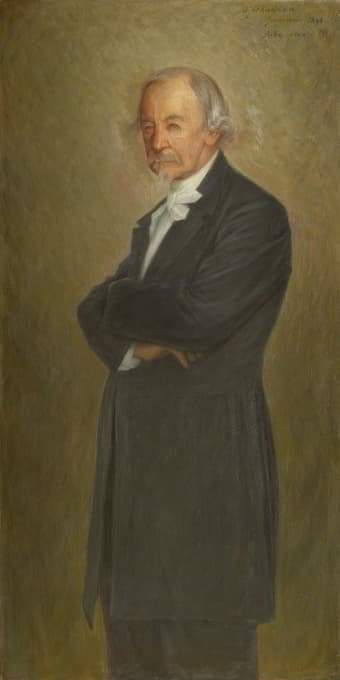 J.A.G. Acke - Portrait of Zackarias Topelius