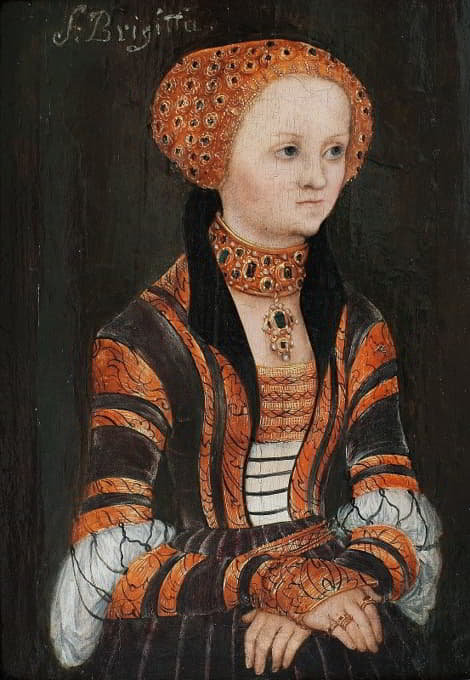 Lucas Cranach the Elder - Portrait of St. Bridget of Sweden
