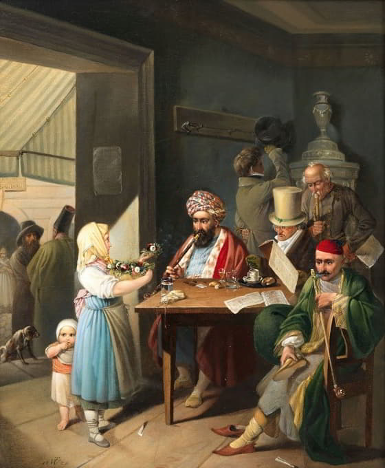 维也纳咖啡馆里的希腊人和土耳其人