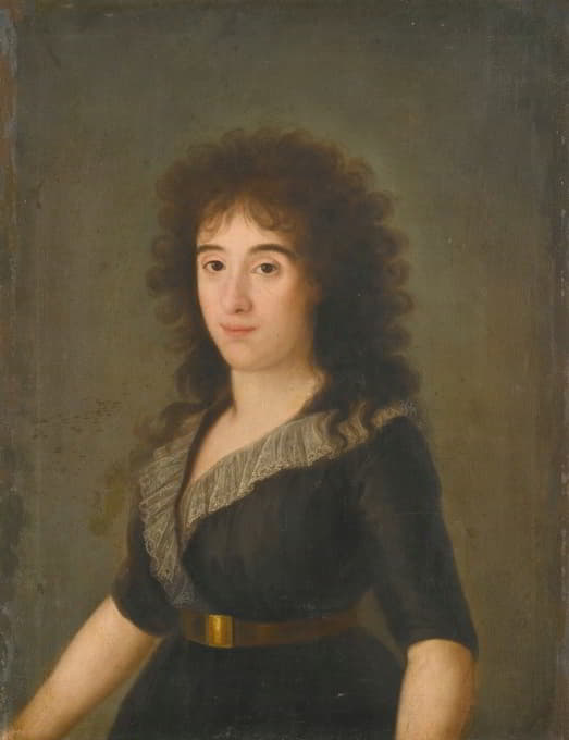 Agustín Esteve y Marques - Portrait of the second condesa de castroterreño