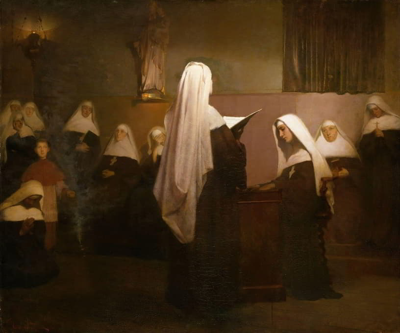 Asta Nørregaard - Christmas Night Mass celebrated in a French Nunnery