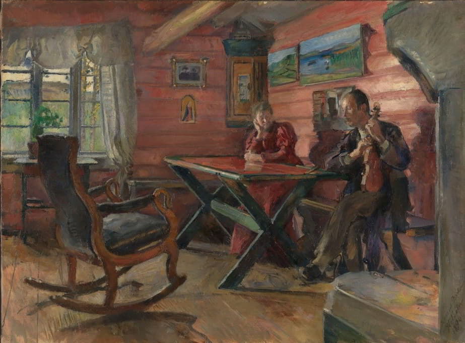 Kolbotn的客厅（Hulda和Arne Garborg的家）