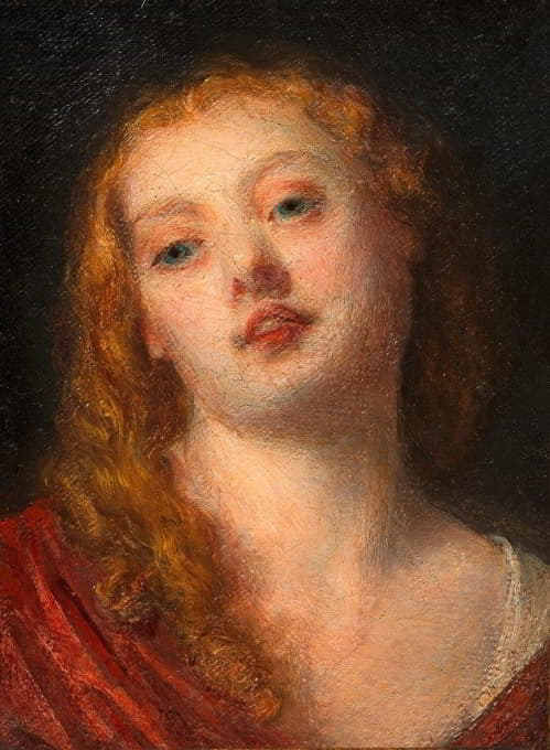 安娜·约瑟法·特里西亚·布雷尔，艺术家的第二任妻子（1836-1889）