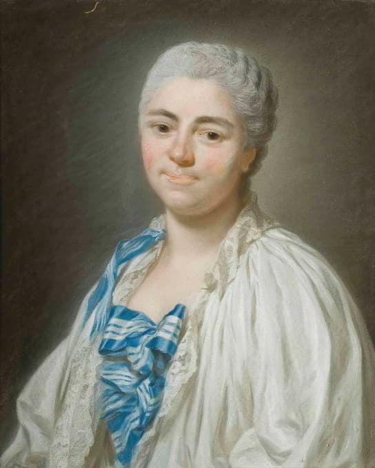 夏洛特·布廷的肖像，蒙博西耶子爵夫人