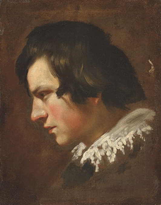 Gian Lorenzo Bernini - Head of a young man in profile