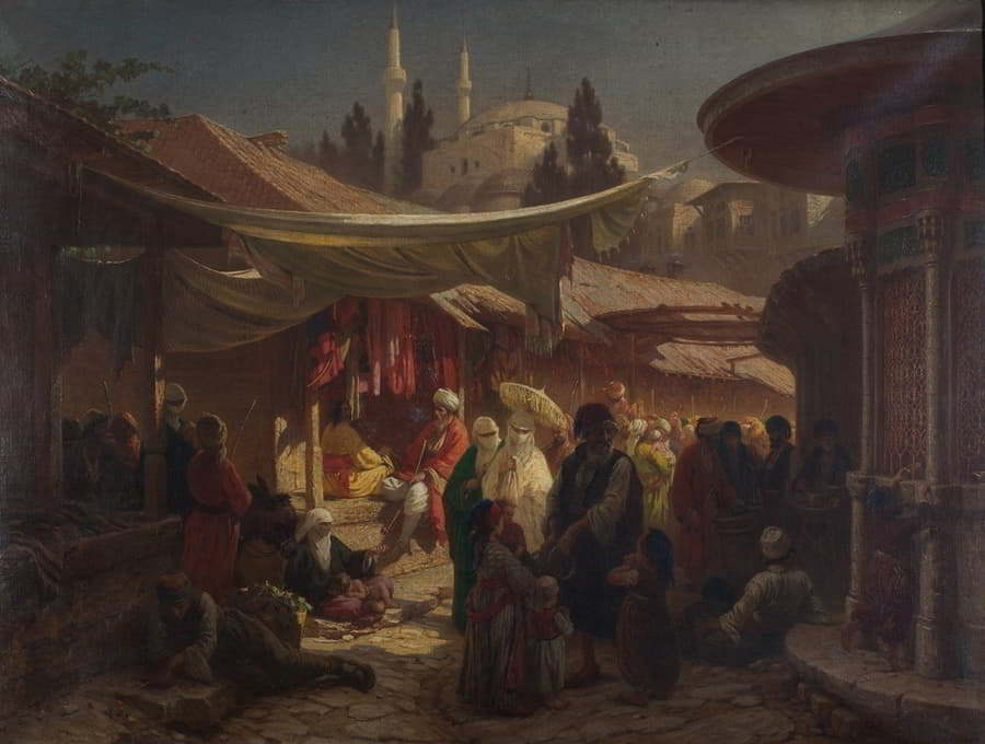 Alois Schönn - Türkischer Bazar