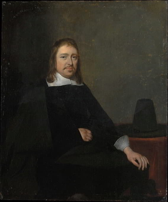 Gerard ter Borch - Portrait of a Seated Man