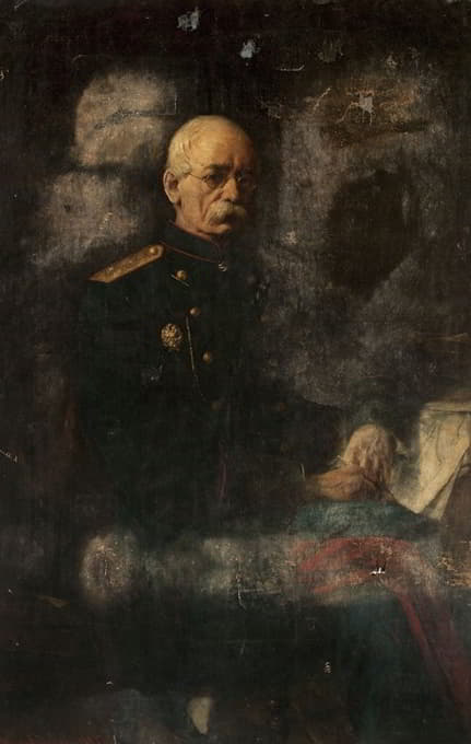 华沙市长索克拉特斯·斯塔林基维茨的肖像