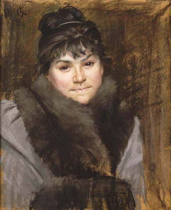 Marie Bashkirtseff - Portrait de Mme X