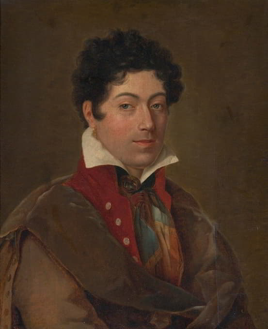 Jean Baptiste Joseph Wicar - Portrait of a Young Man