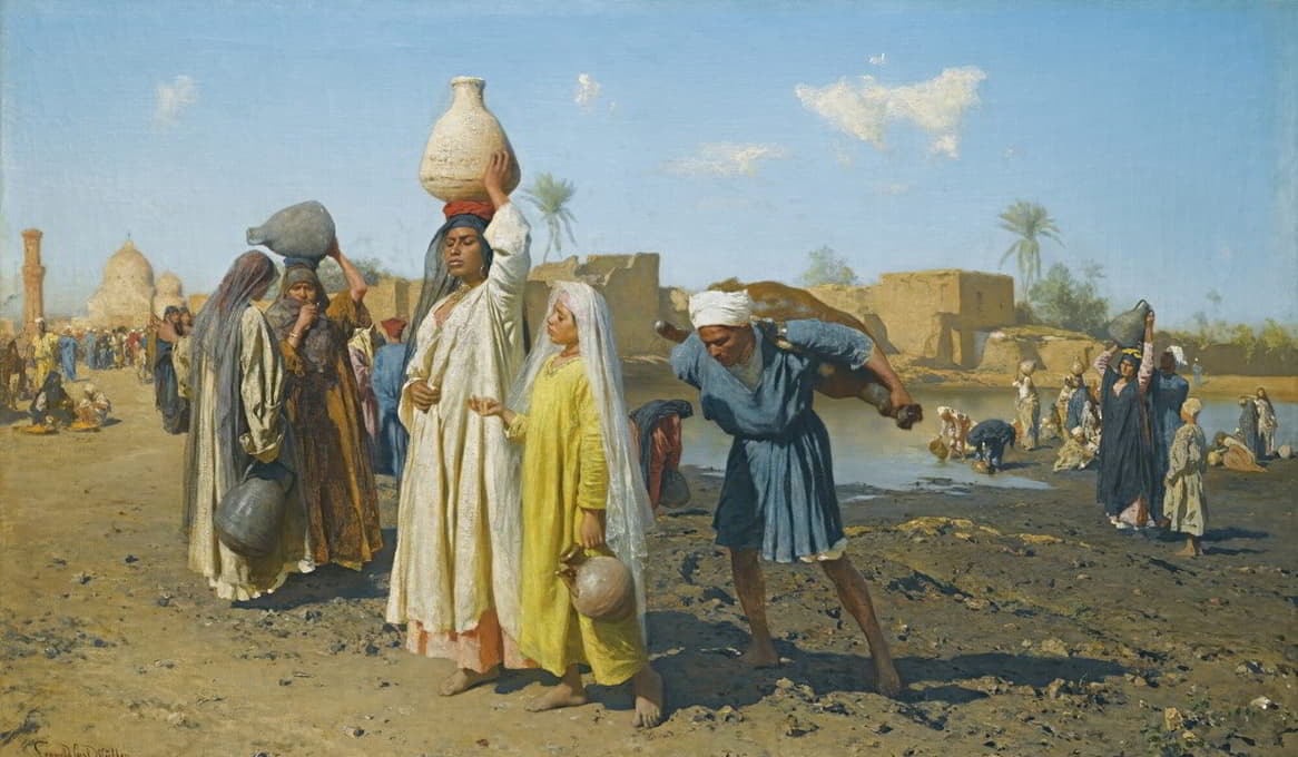 Leopold Carl Müller - The Water Carriers