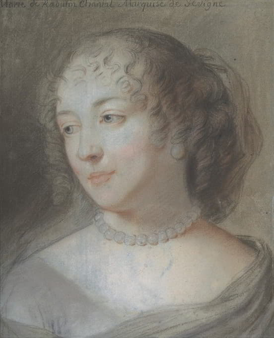 玛丽·德拉布廷·尚塔尔肖像，塞维涅侯爵夫人