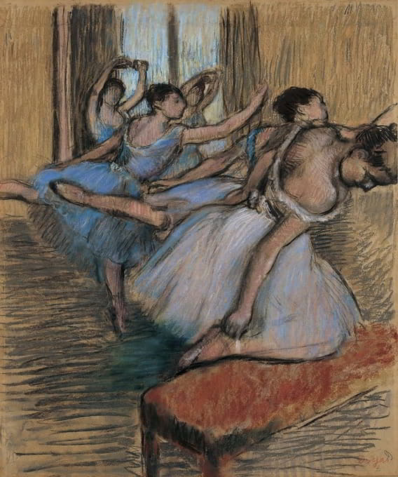 Edgar Degas - The Dancers