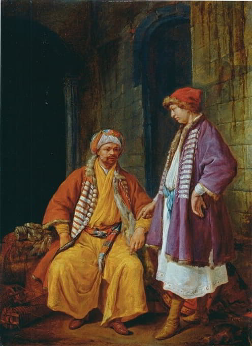 两名土耳其商人在交谈