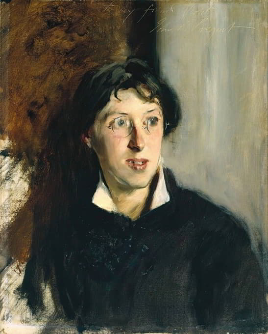 John Singer Sargent - Portrait of Vernon Lee (1856–1935)