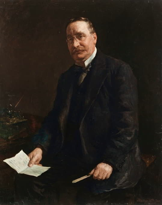 Stanhope Alexander Forbes - Portrait of F. Dudley Docker