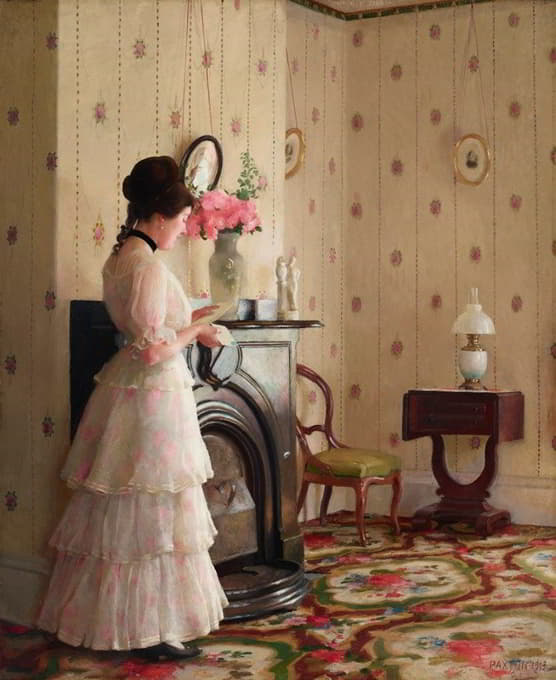 William McGregor Paxton - The Front Parlor