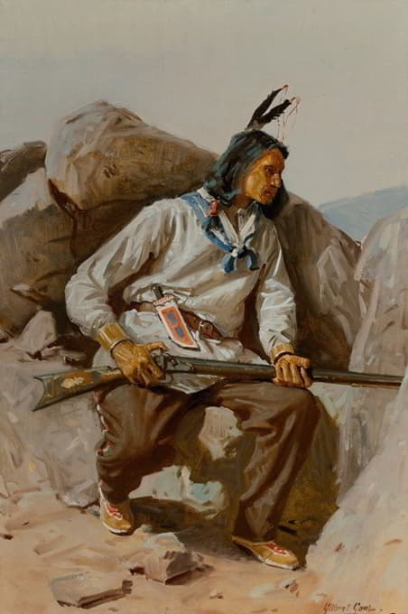 Gilbert Gaul - Indian Scout