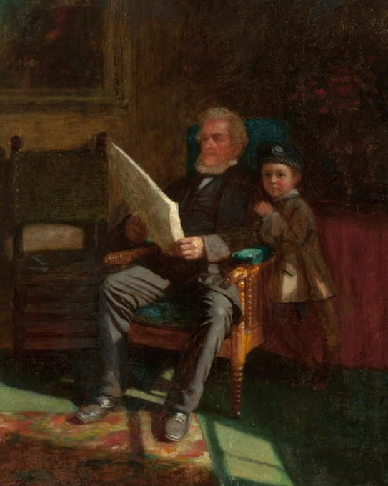 约翰·C·钱德勒和菲利普·J·威尔逊的肖像