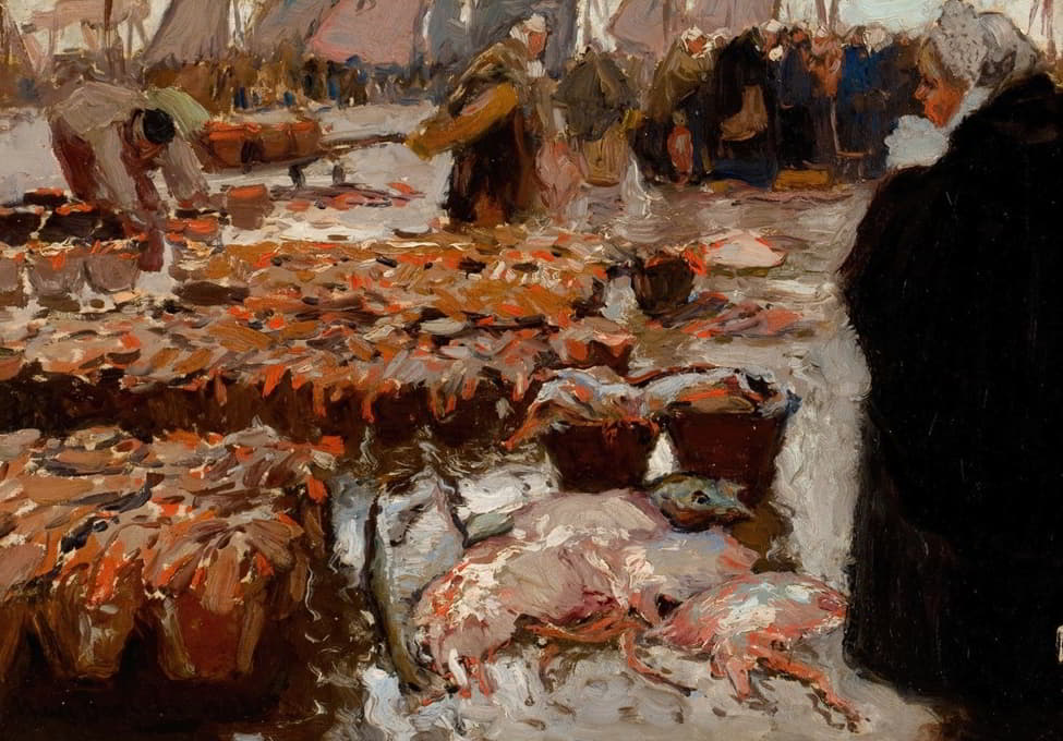 Hans Von Bartels - Fish Market