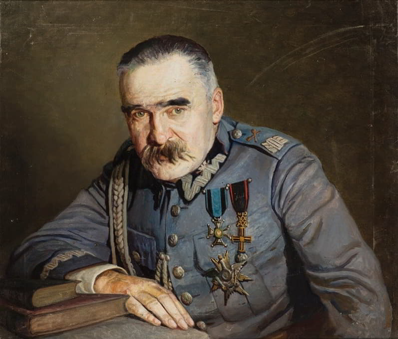 Aleksander Krawczyk - Portrait of Józef Piłsudski