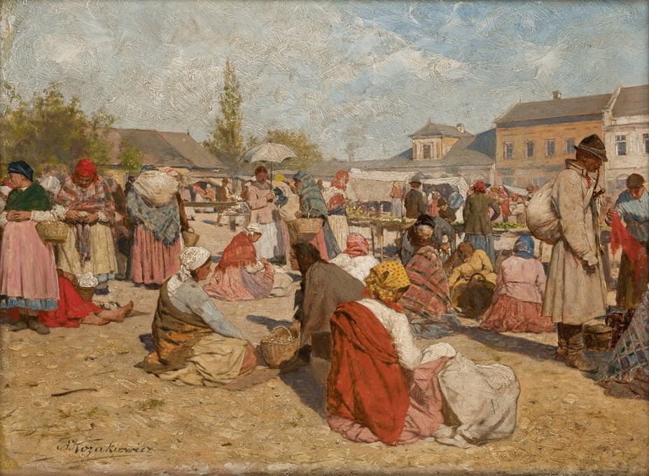Antoni Kozakiewicz - Fair at Wieliczka