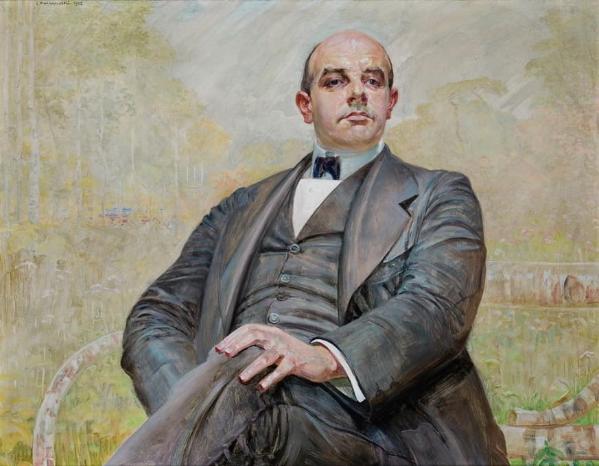 Jacek Malczewski - Portrait of Edward Maurizio