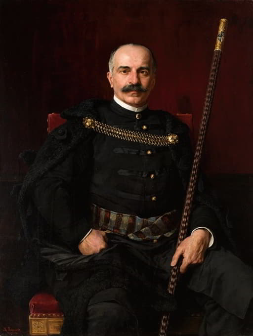 Kazimierz Pochwalski - Portrait of Eustachy Sanguszko
